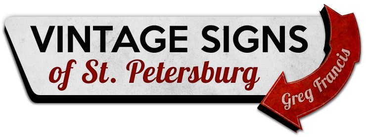 Vintage Signs of St. Petersburg by Greg Francis
